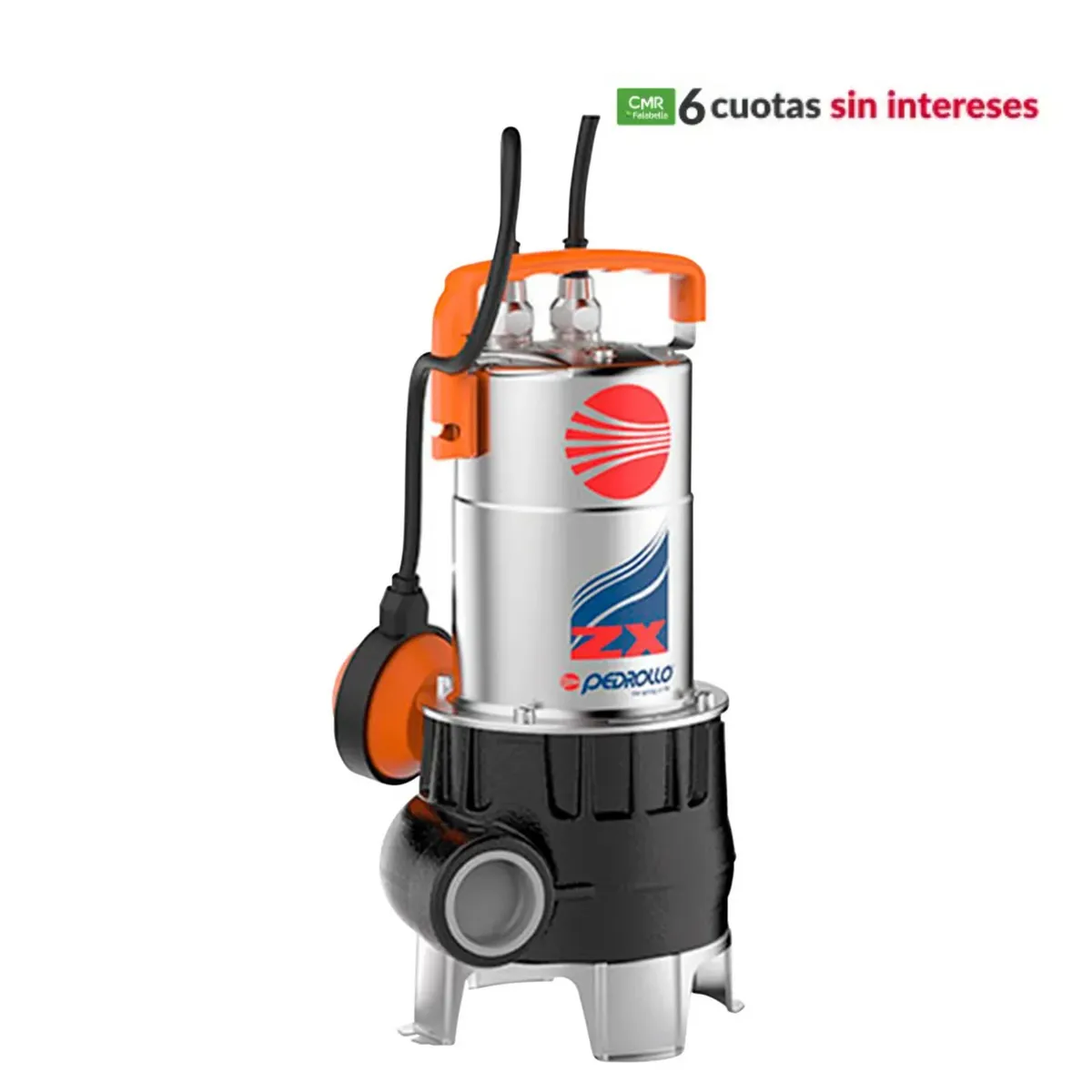 Electrobomba Sumergible Pedrollo ZXM 1A/40 0.85 HP 400 L/min, marca PEDROLLO - Foto Principal