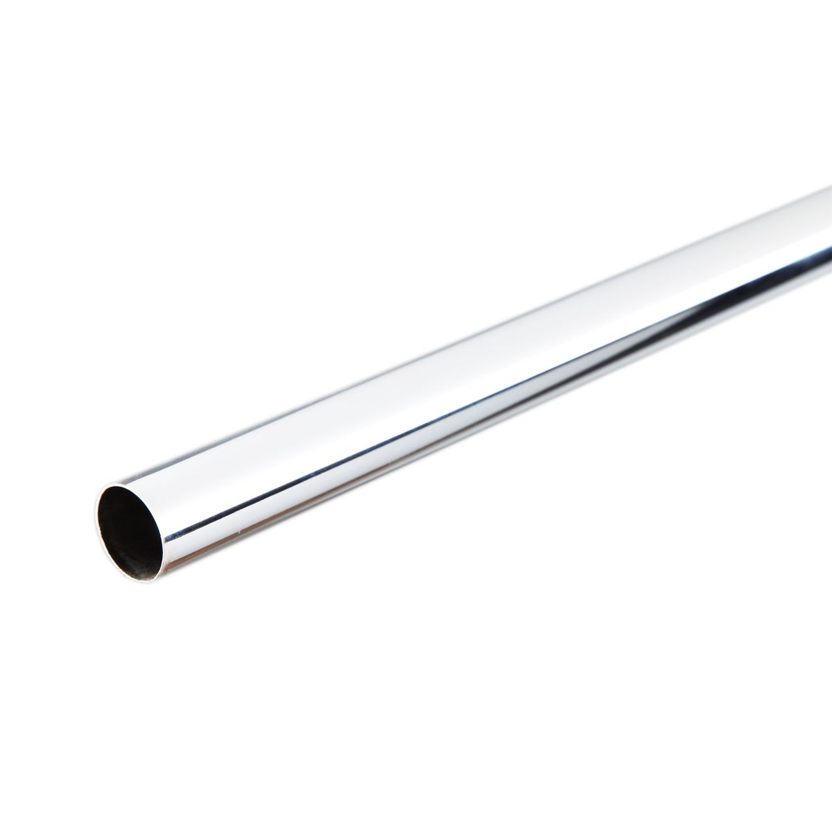 ZENDER - Tubo Redondo Cromado 25mm. x 3 m.