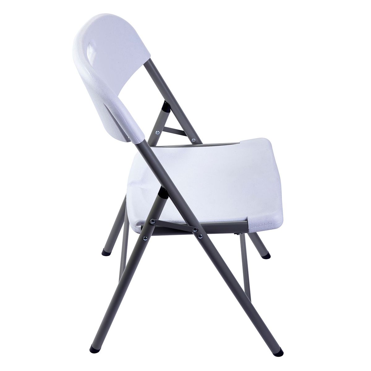 JUST HOME COLLECTION - Silla Plegable Blanca