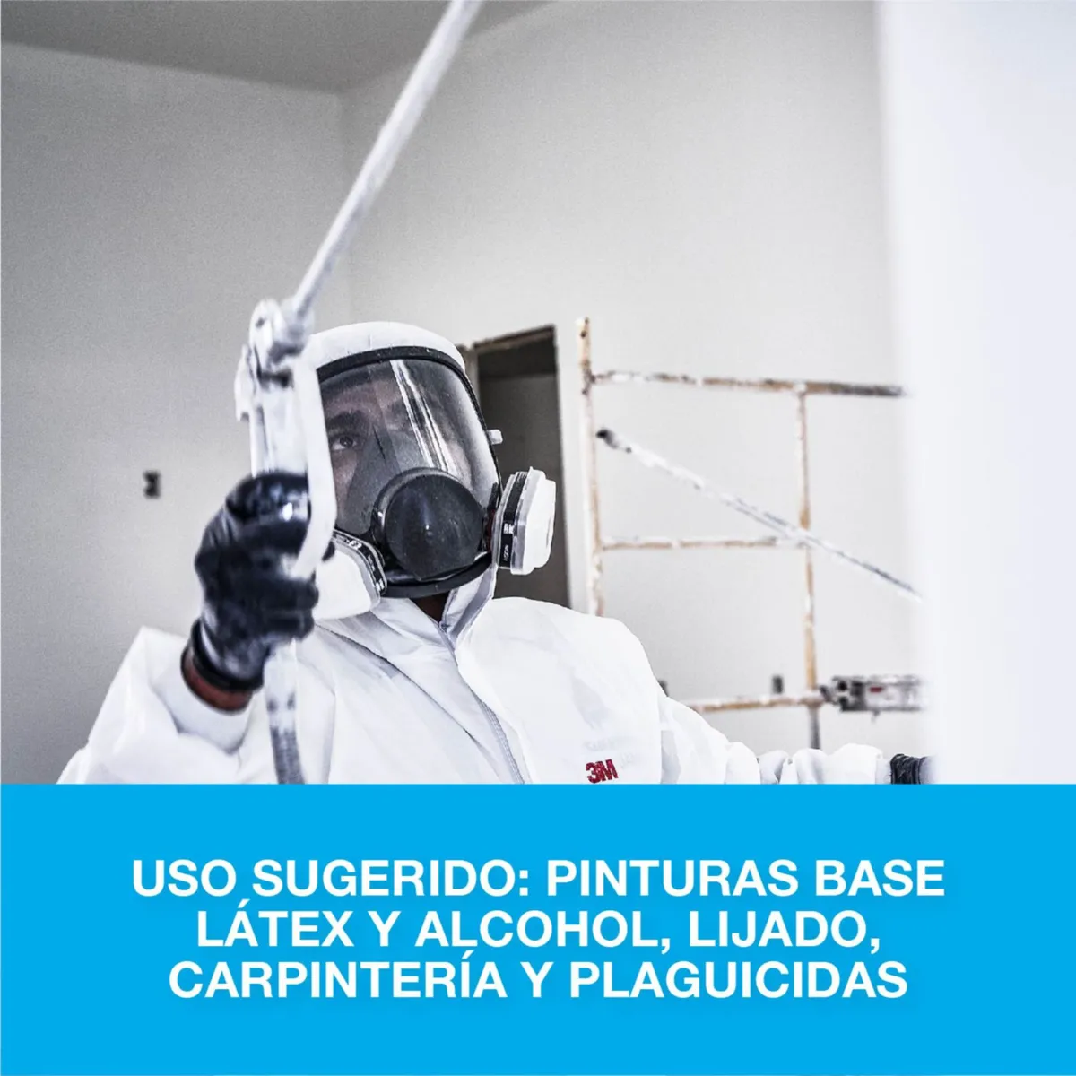 3M - Respirador para Pintura y Fumigación 68P71