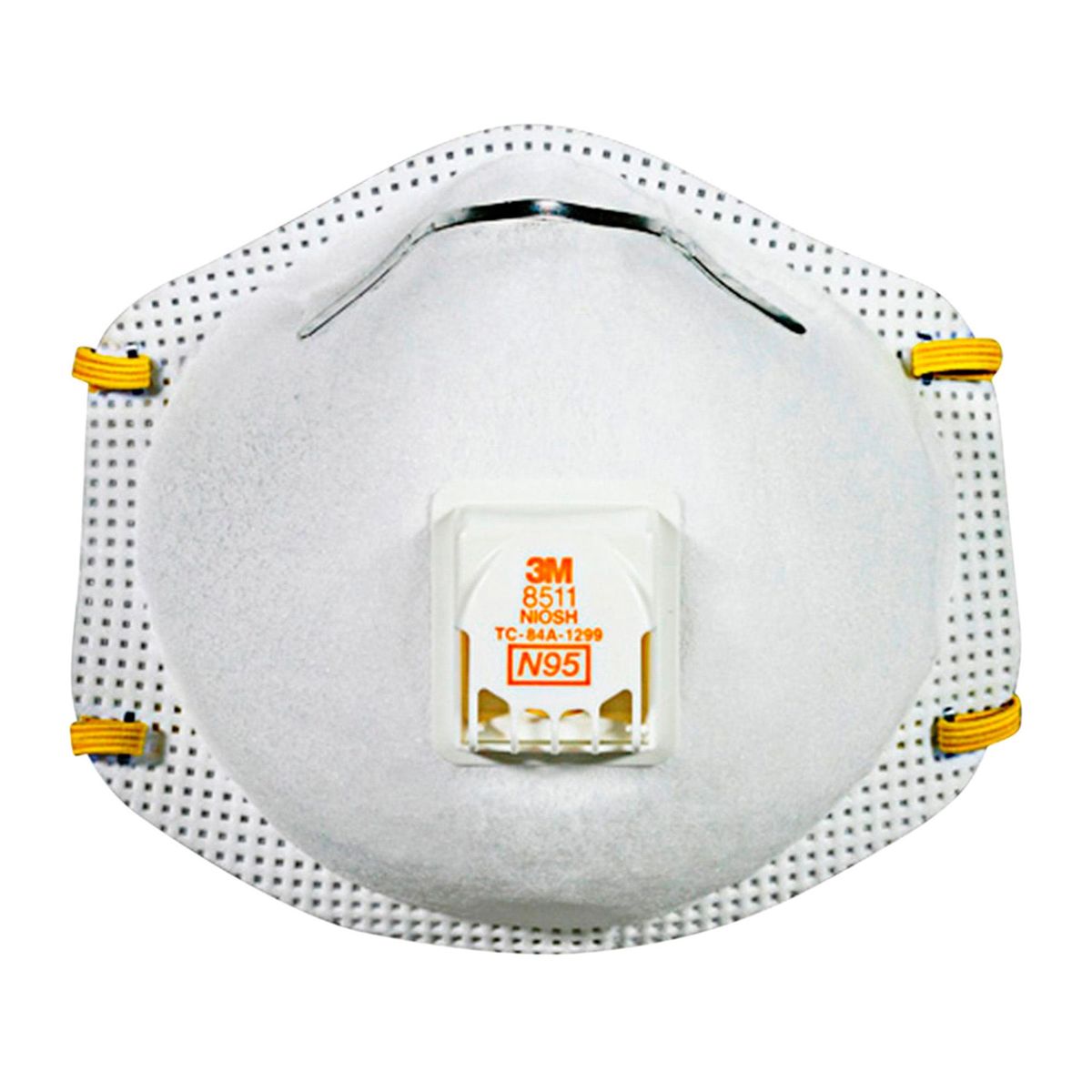 3M - Mascarilla N95 con Válvula Descartable 8511 3M