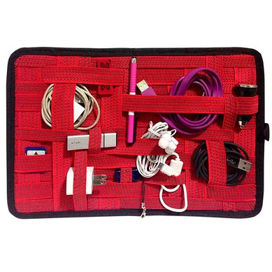 Organizador para accesorios rojo
