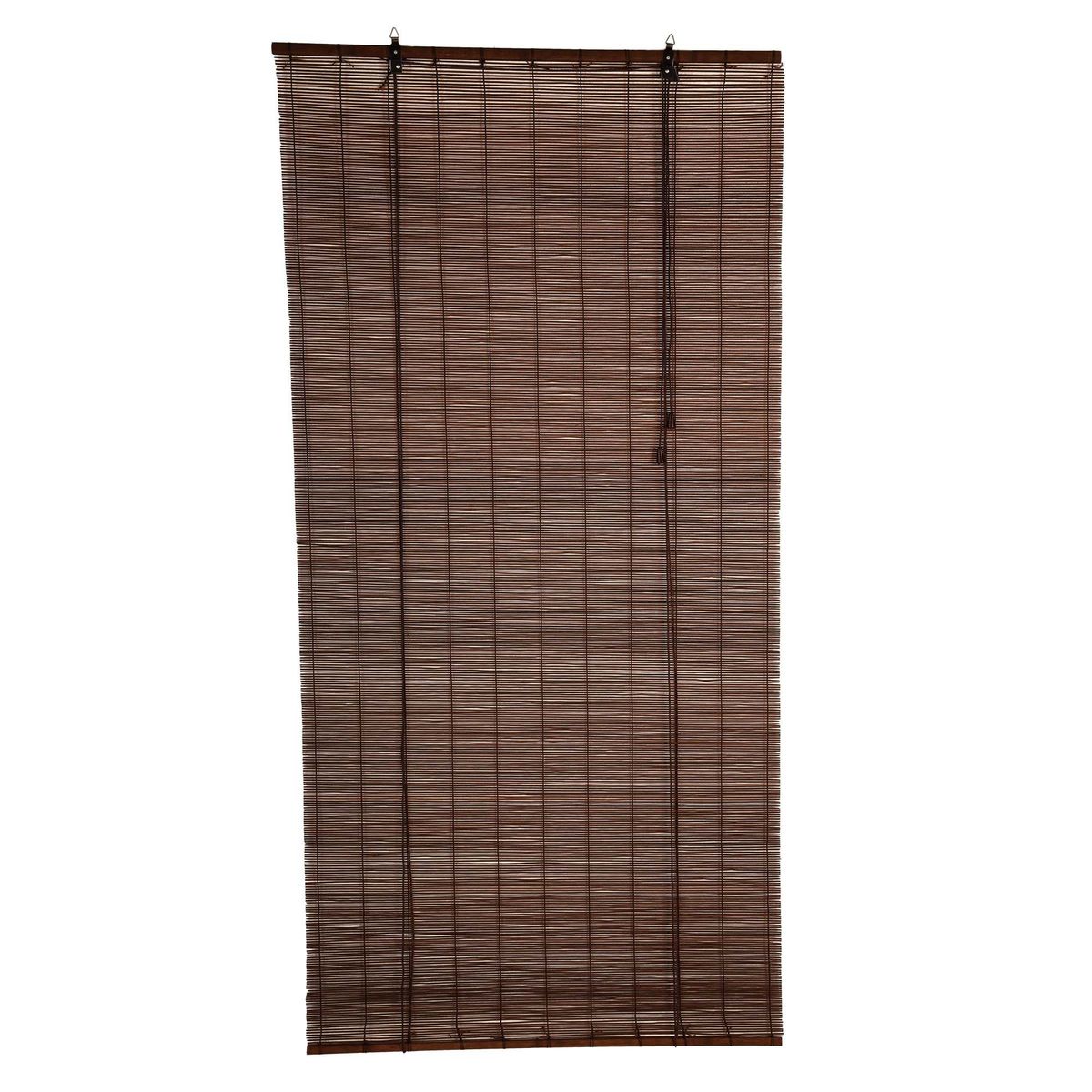 JUST HOME COLLECTION - Persiana Horizontal De Bambú 80x165cm Café