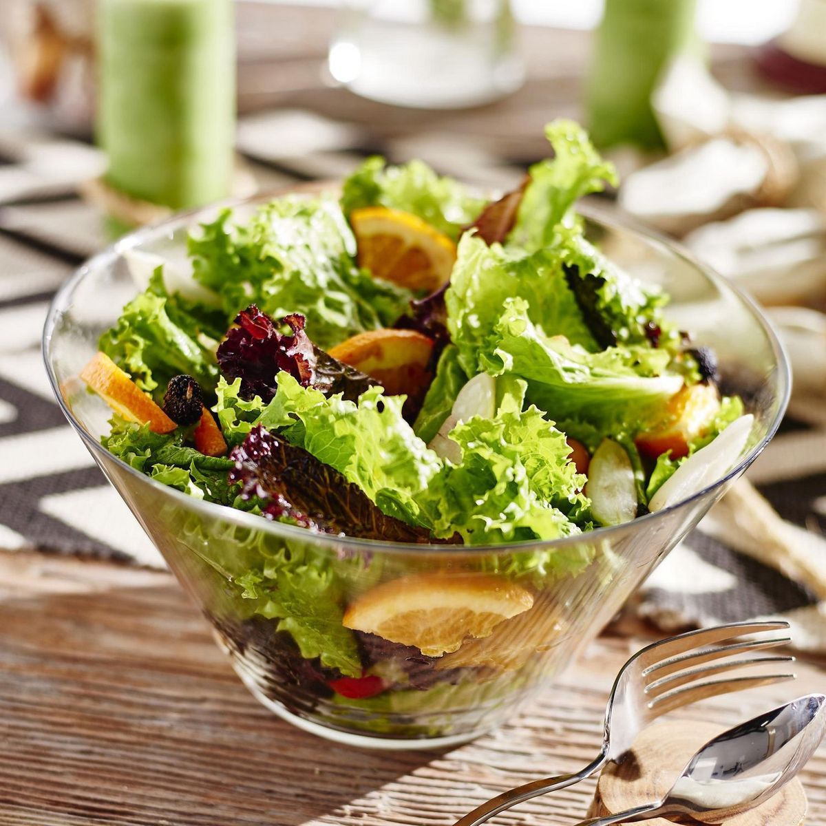 JUST HOME COLLECTION - Bowl de vidrio para ensalada