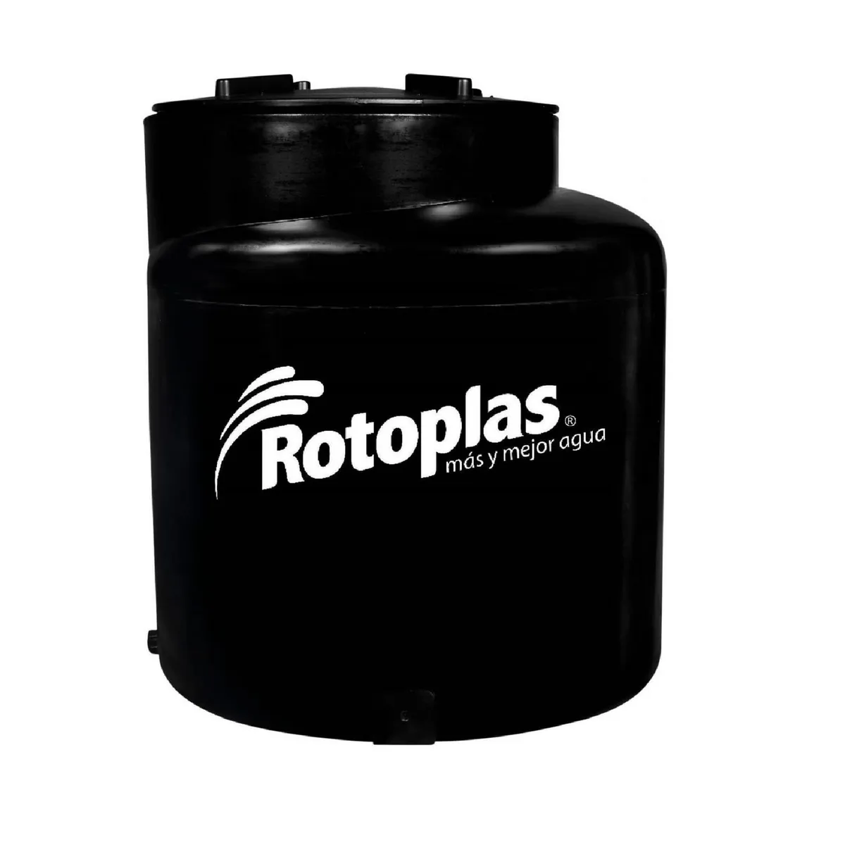 ROTOPLAS - Tanque de Agua Negro Rotoplas 250 L + Accesorios