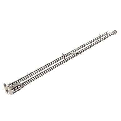 Set Barra Extensible 19/16mm Plata/Satinado