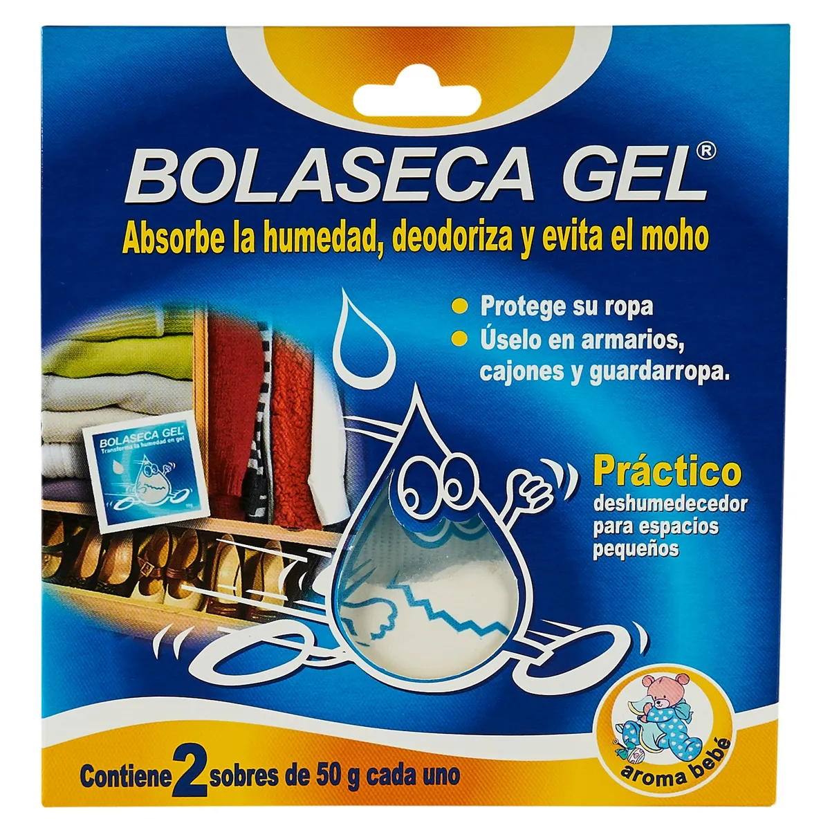 BOLASECA - Deshumedecedor en Gel Bebé 2 unid.