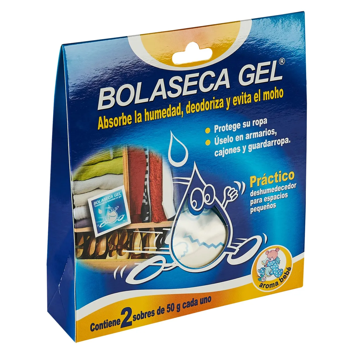 BOLASECA - Deshumedecedor en Gel Bebé 2 unid.