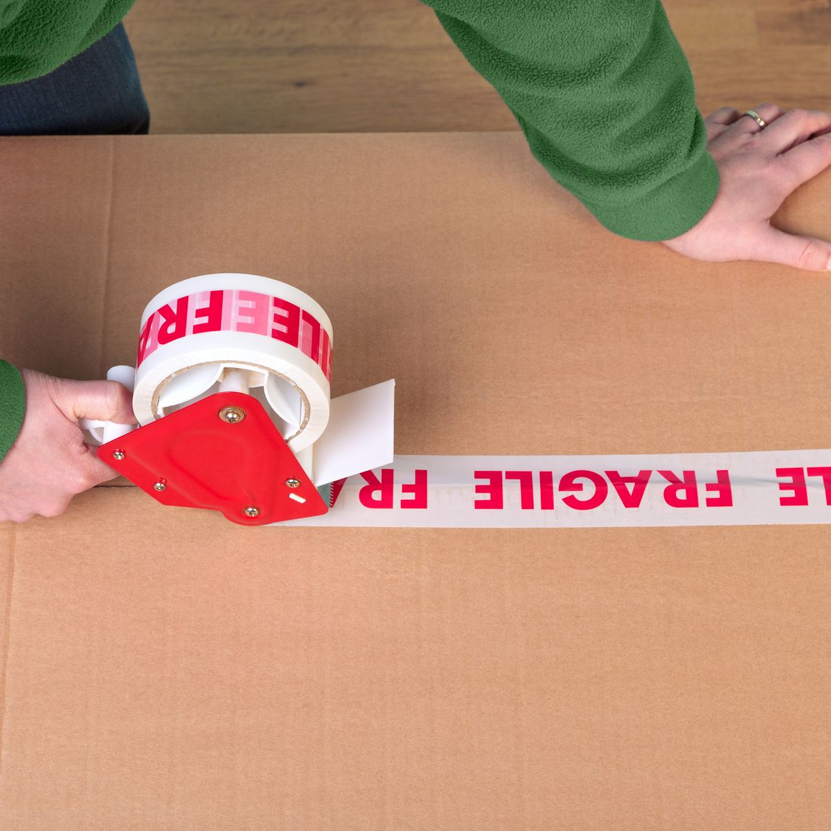 SHURTAPE - Cinta de Embalaje Frágil 2"x55 Yds.