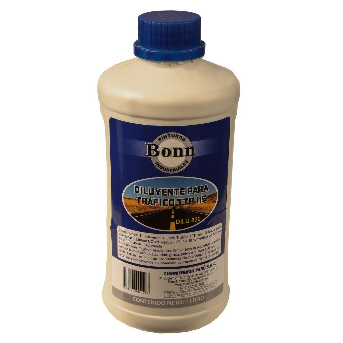 BONN - Diluyente Para Tráfico TTP115 1L