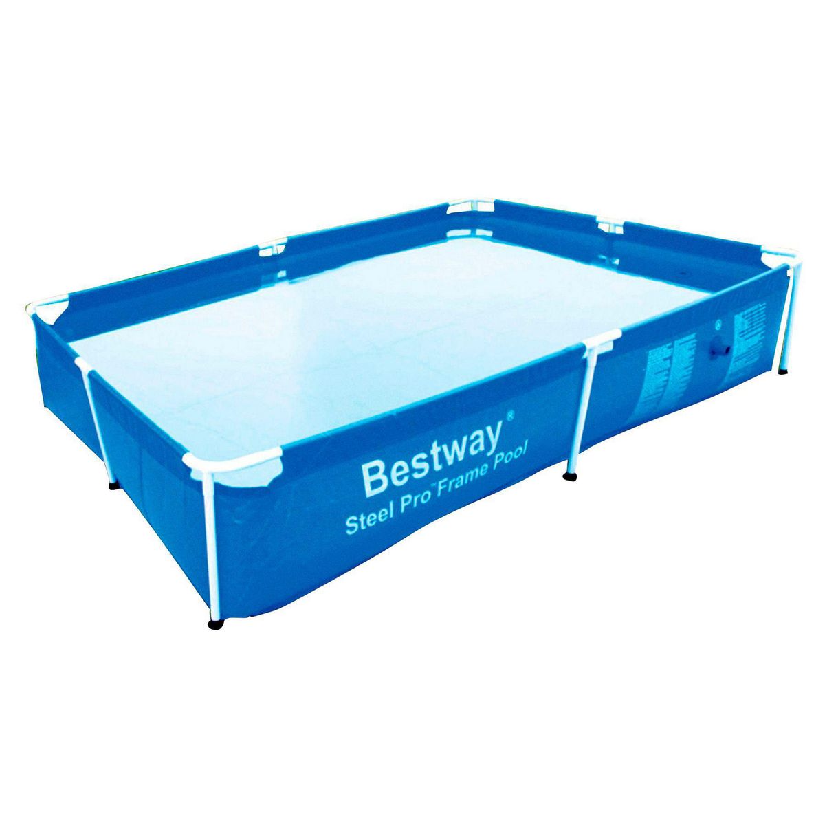 BESTWAY - Piscina Estructural Rectangular 228x159x42cm 1500 Litros