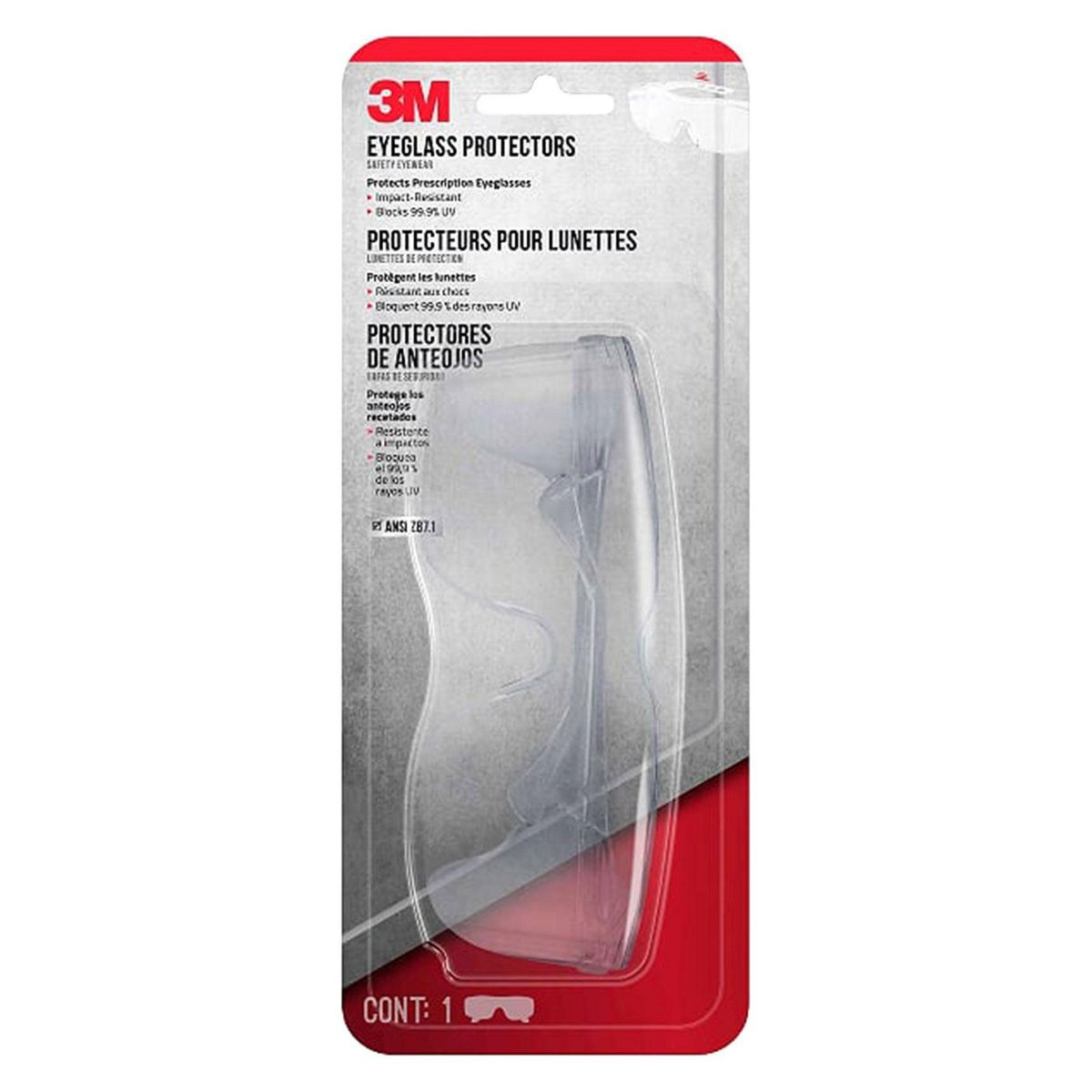 3M - Lentes de Seguridad 3M Luna Clara