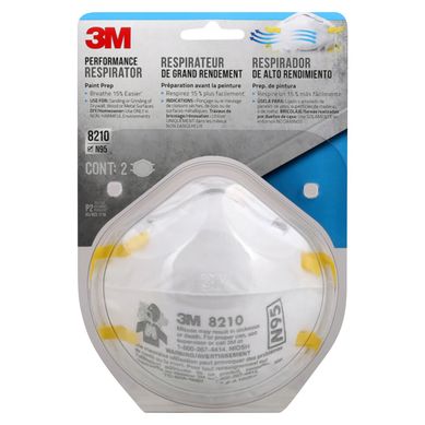 Mascarilla N95 Descartable 8210 3M x 2 unid.