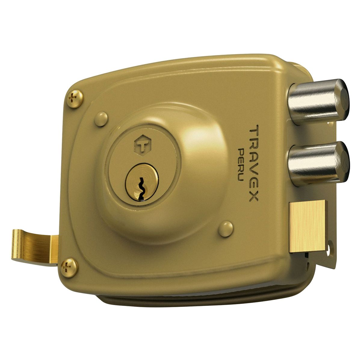 TRAVEX - Cerradura de Sobreponer Blindada 134 Travex