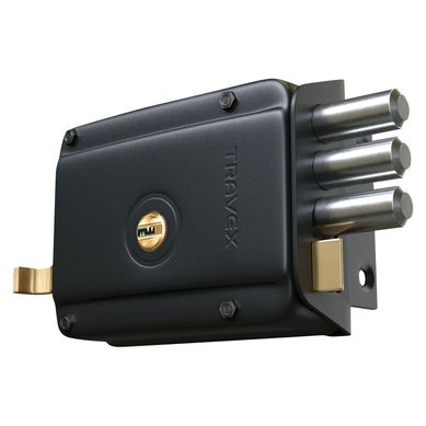 Cerradura de Sobreponer Blindada 970XT Negro Travex