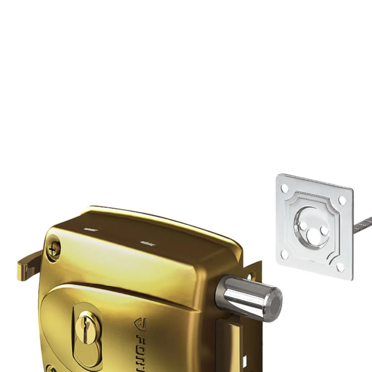 FORTE - Cerradura de Sobreponer Blindada BK-240 Forte