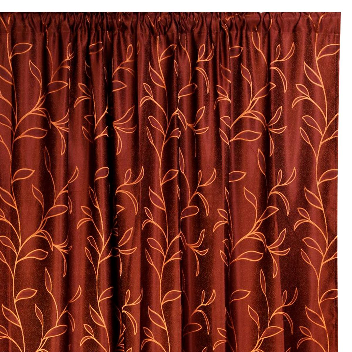 JUST HOME COLLECTION - Cortina de Tela Gali Amalia 170x230cm Marrón