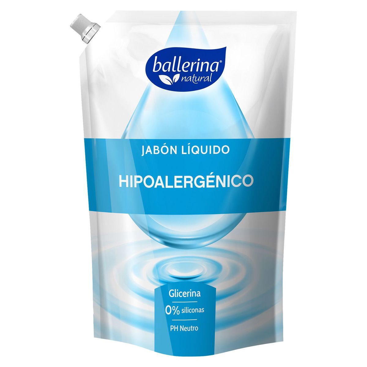 BALLERINA - Jabón Líquido Hipoalérgico Ballerina 750Ml