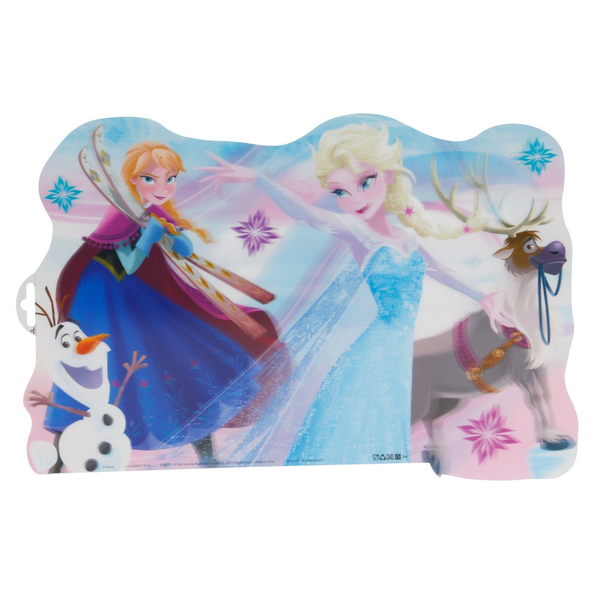 Individual 3D Frozen, marca DISNEY - Foto Principal