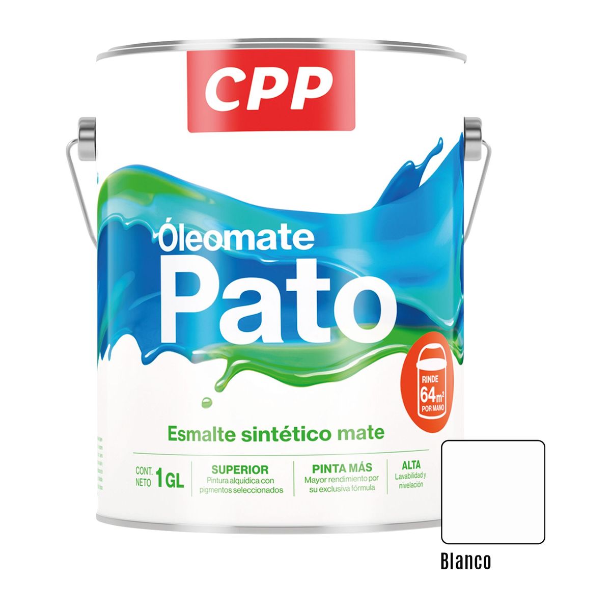 CPP - Esmalte Sintético Oleomate Blanco 1GL