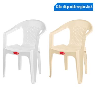 Silla de Plstico Florencia Blanca
