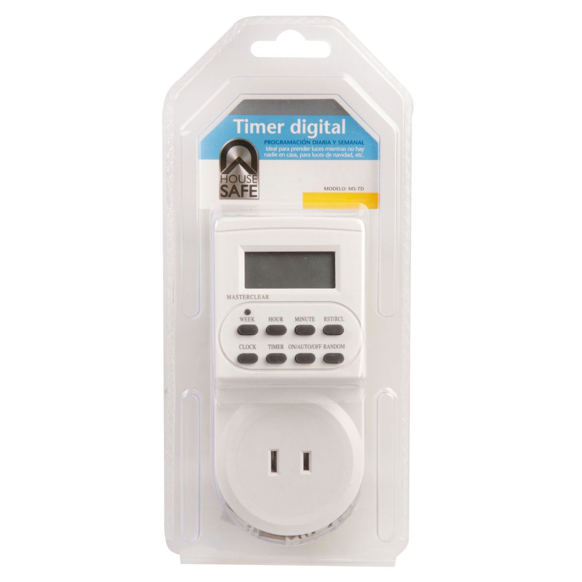 HOUSE SAFE - Timer Digital MS-TD House Safe Blanco