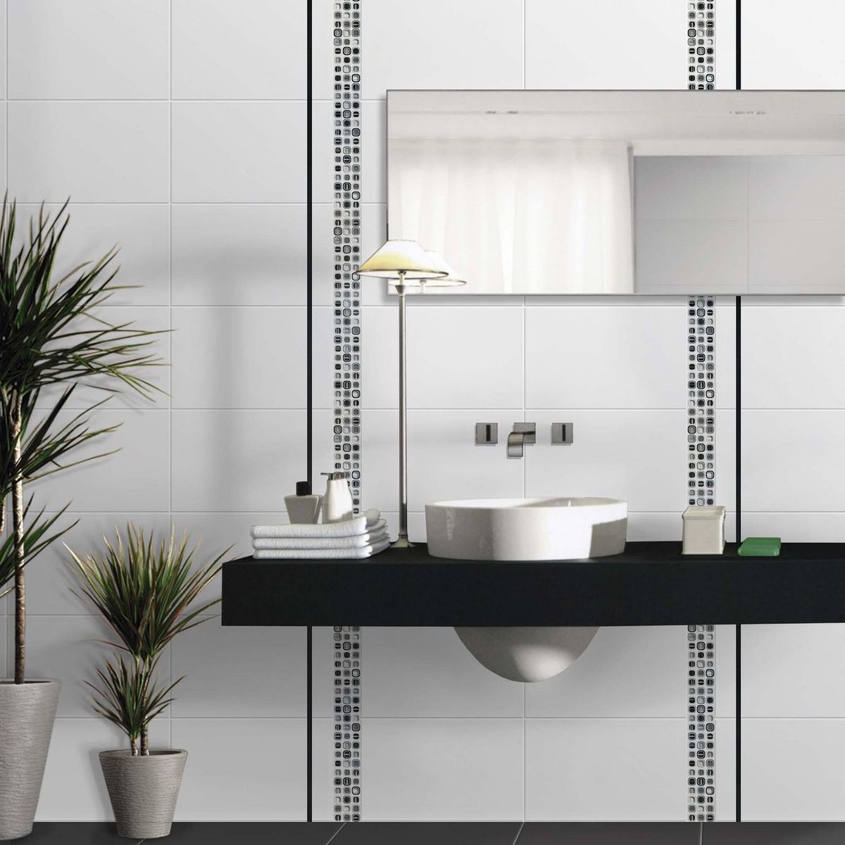 KANTU - Listelo Grigio 40x5.5cm