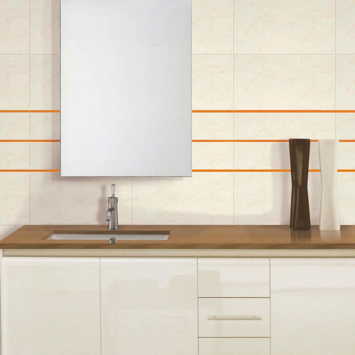 KANTU - Lápiz Vidrio Naranja 39x1cm