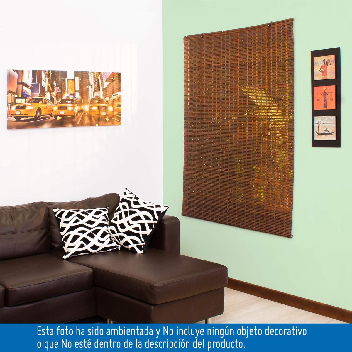 JUST HOME COLLECTION - Persiana Horizontal De Bambú 80x165cm Seul