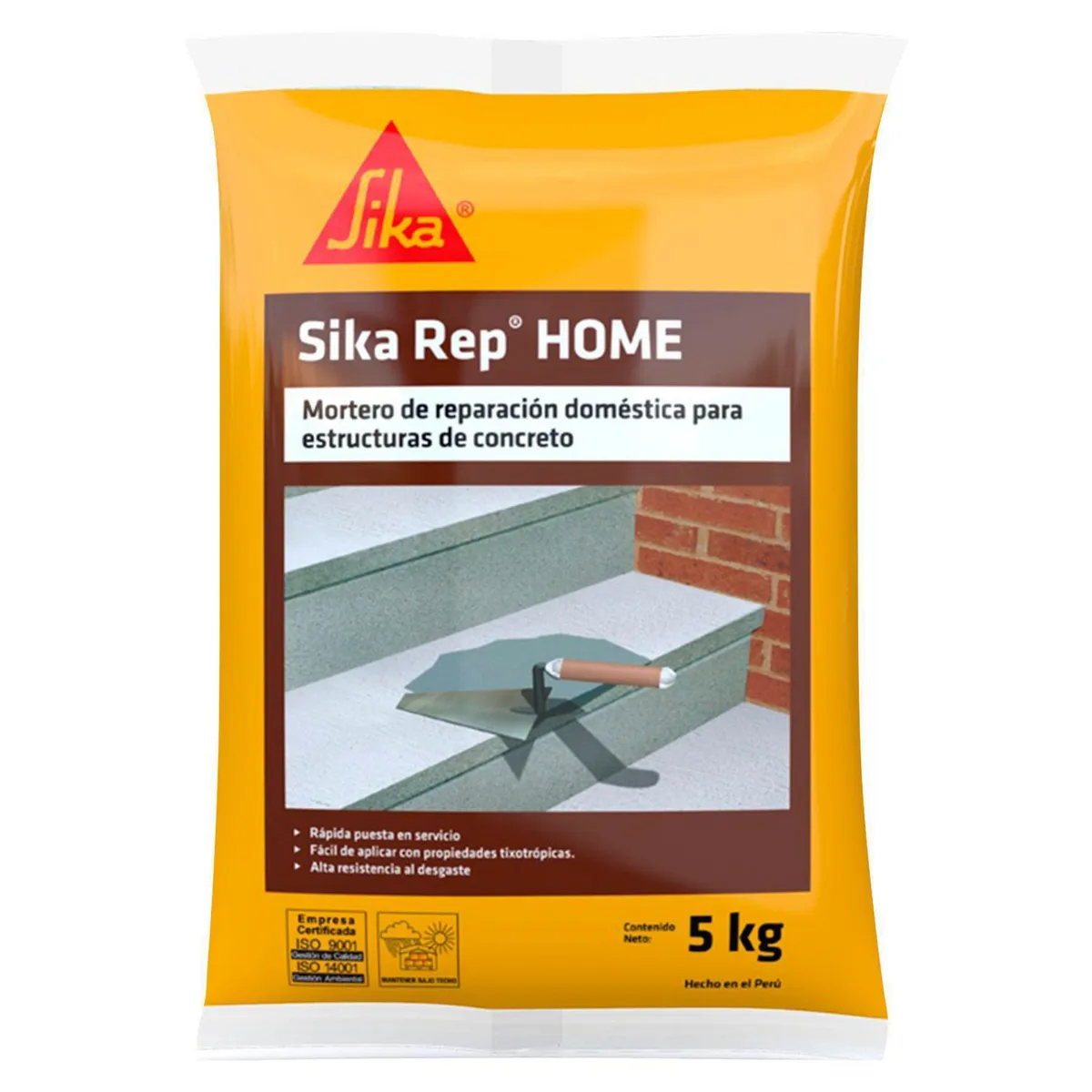 SIKA - Mortero para Reparación Doméstica Sika Rep Home x 5kg