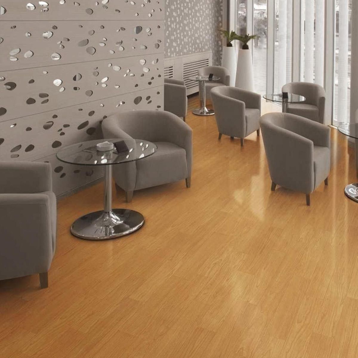 LG - Pisos Vinílico Marrón Palace Cerezo 1.5mm - Venta por m2