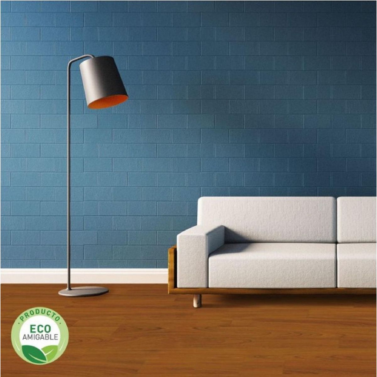 LG - Pisos Vinílico en Rollo Caoba 1.5mm 2m por m2 - Venta por metro cuadrado