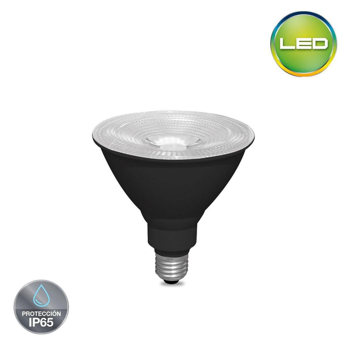 LIGHTECH - Foco Led Par38 15W E27 ip65 Luz Calida