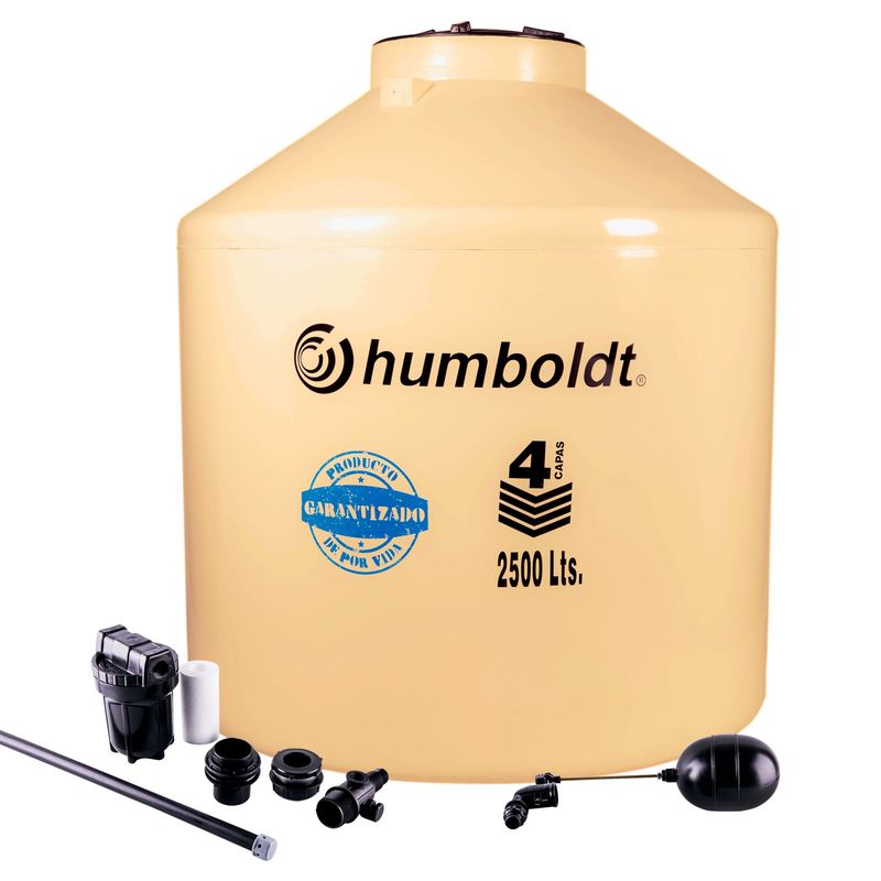 HUMBOLDT - Tanque de agua Arena Humboldt 2500 L + Accesorios