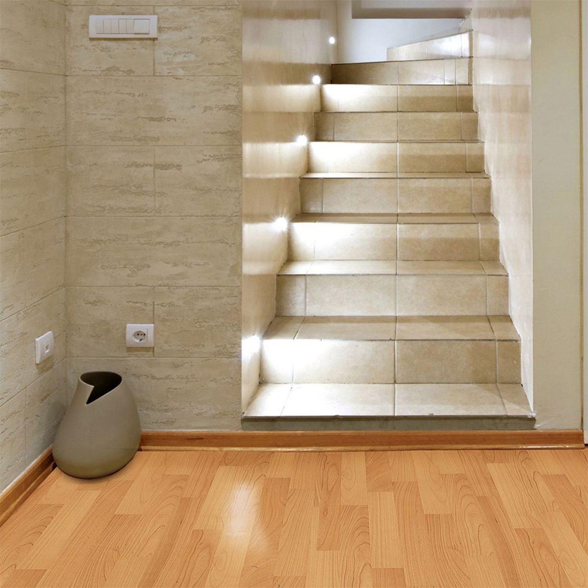 LG - Pisos Vinílico Palace Livorno Marrón - Venta por metro cuadrado