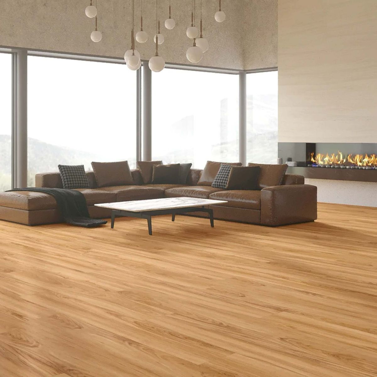 LG - Pisos Vinílico Palace Livorno Marrón - Venta por metro cuadrado