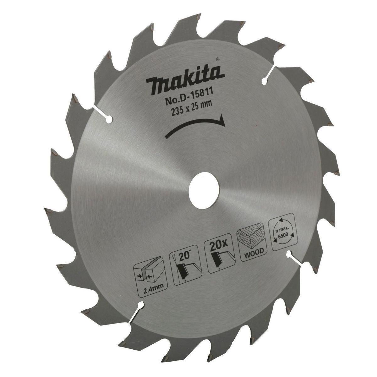 MAKITA - Disco Sierra Multiuso 9 1/4" 20 Dientes Makita