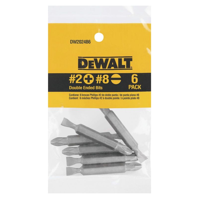 DEWALT - Set de Brocas Punta Doble 6 Piezas Dewalt