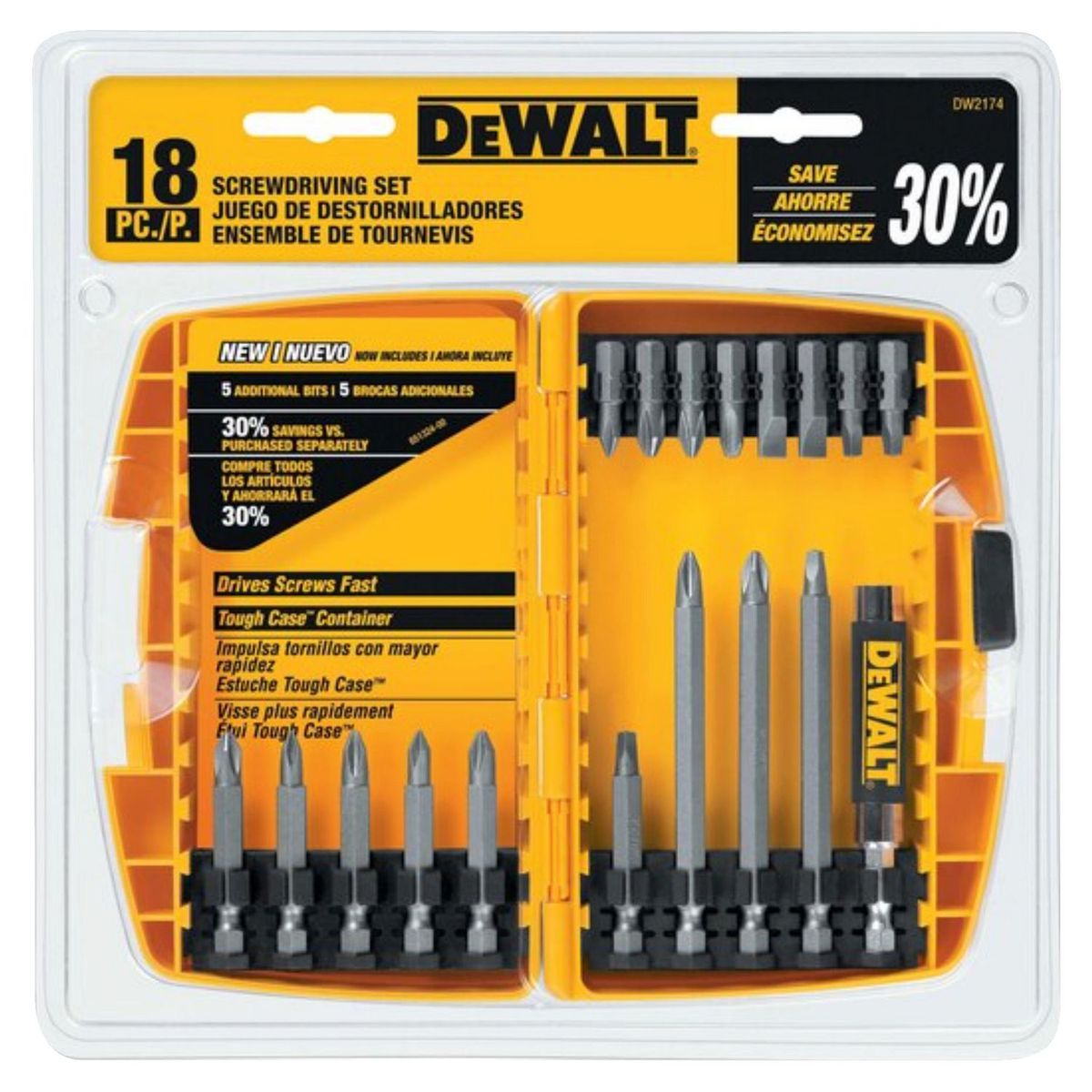 DEWALT - Set de Brocas 18 Piezas Dewalt