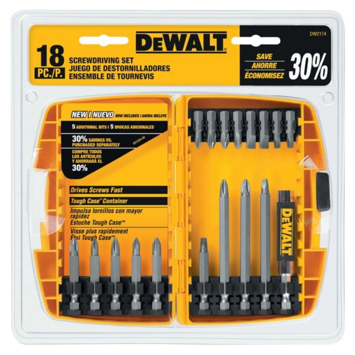 DEWALT - Set de Brocas 18 Piezas Dewalt