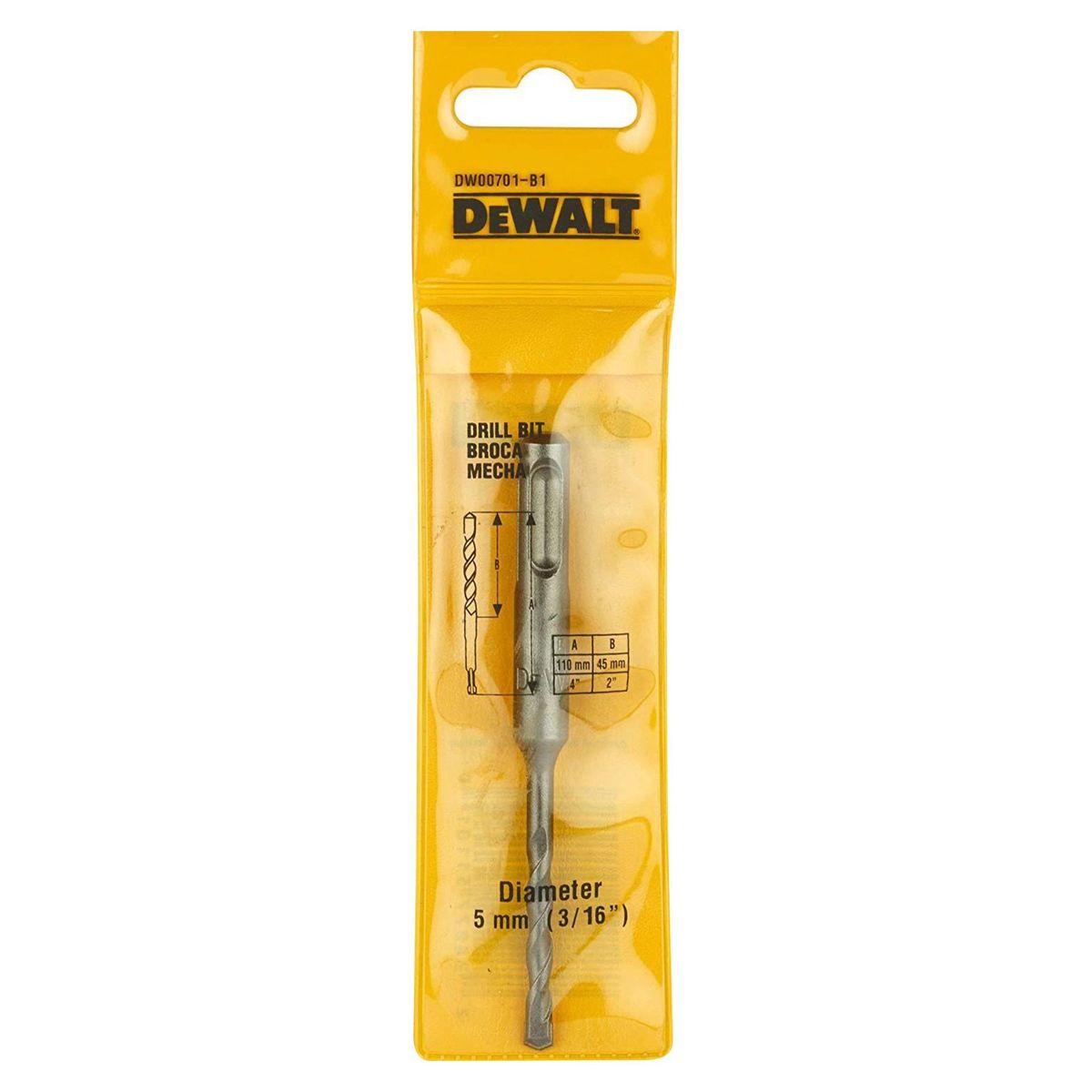 DEWALT - Broca SDS Plus 5 x 110 mm Dewalt