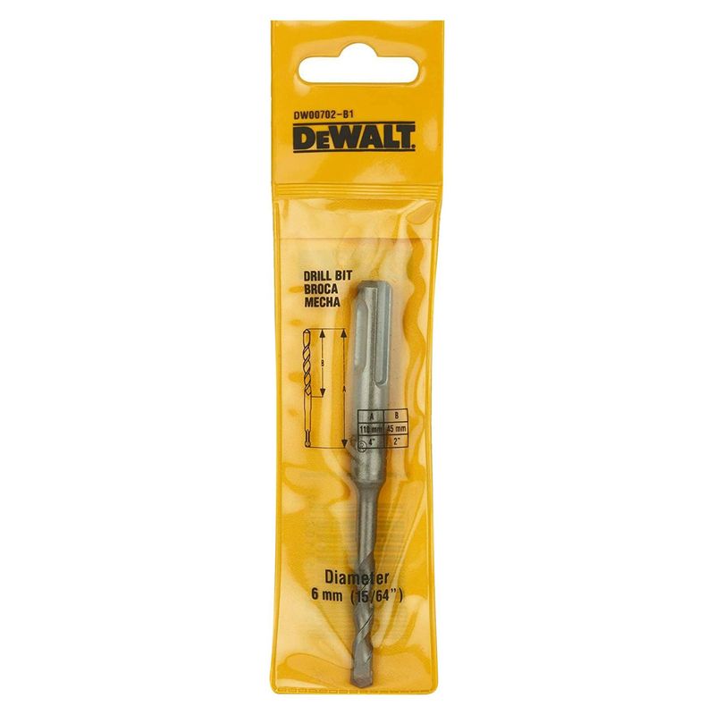 DEWALT - Broca SDS Plus 6 x 110 mm Dewalt