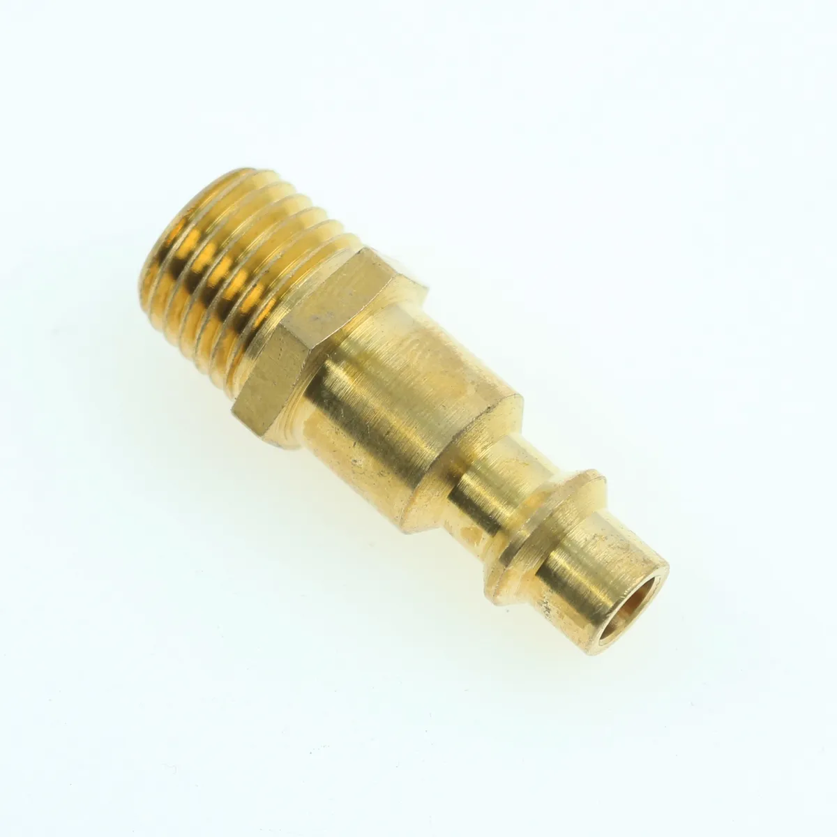UBERMANN - Conector Rápido de Bronce 1/4" 2 Piezas Uberman