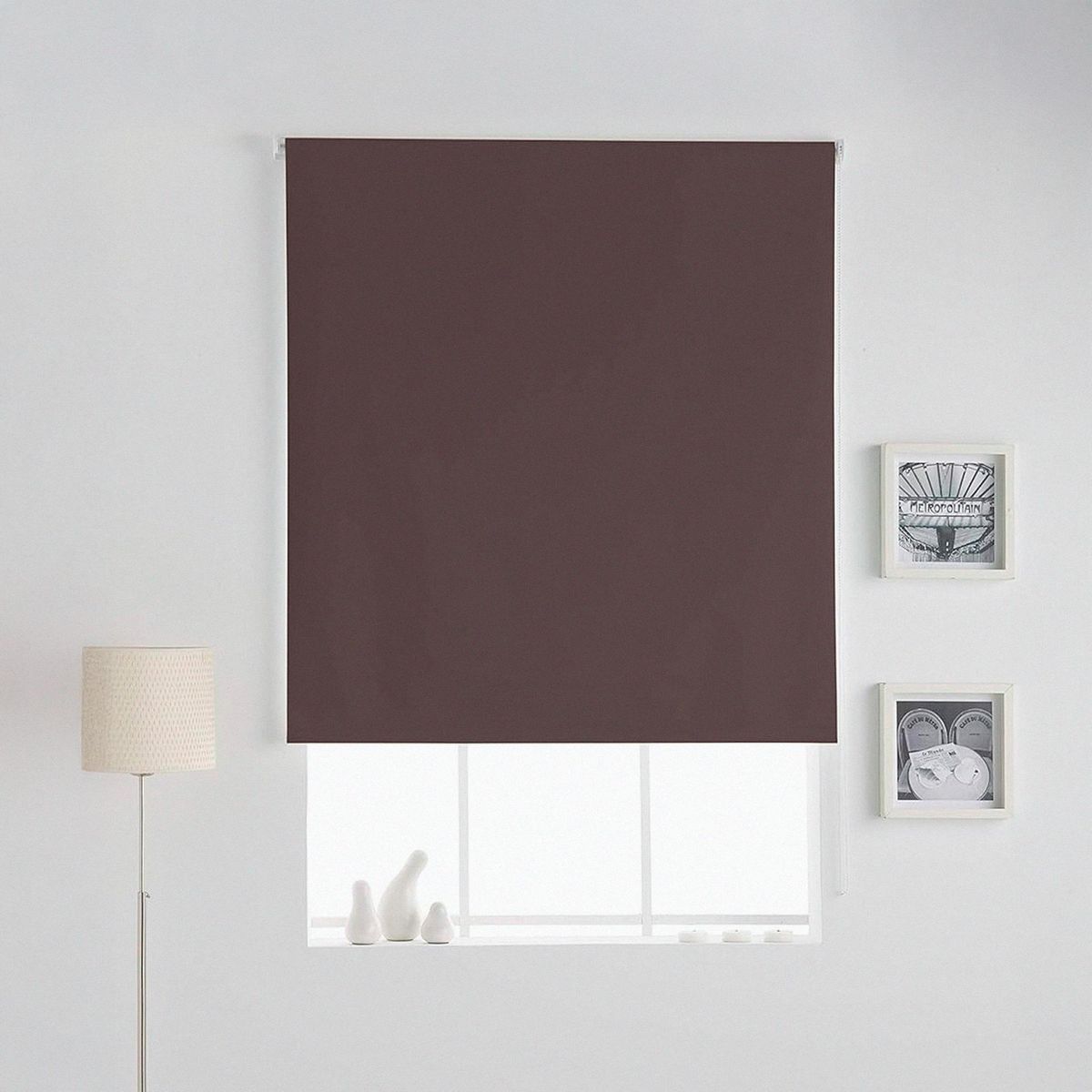 JUST HOME COLLECTION - Cortina Roller Black Out 120x250cm Cafe