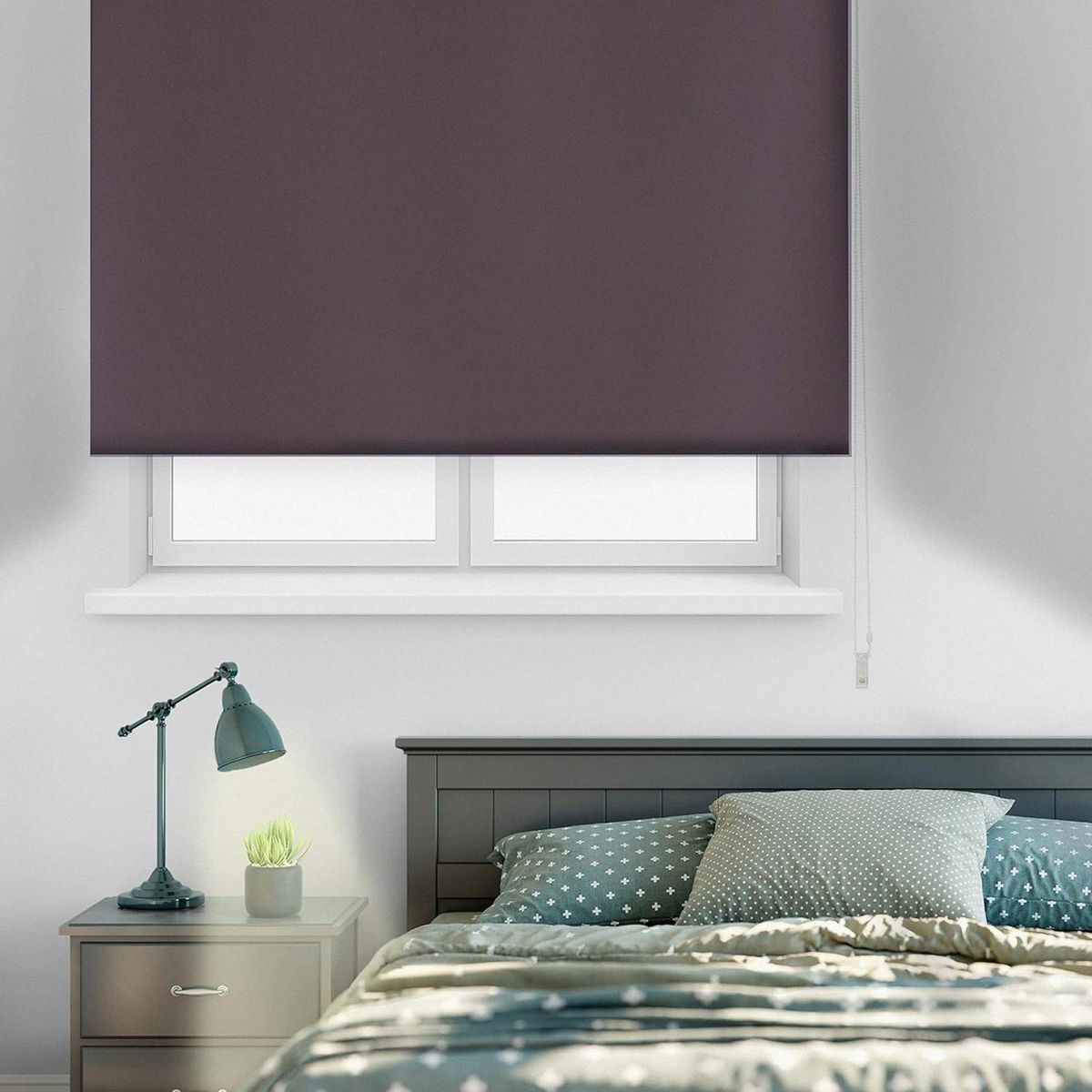 JUST HOME COLLECTION - Cortina Roller Black Out 150x250cm Cafe