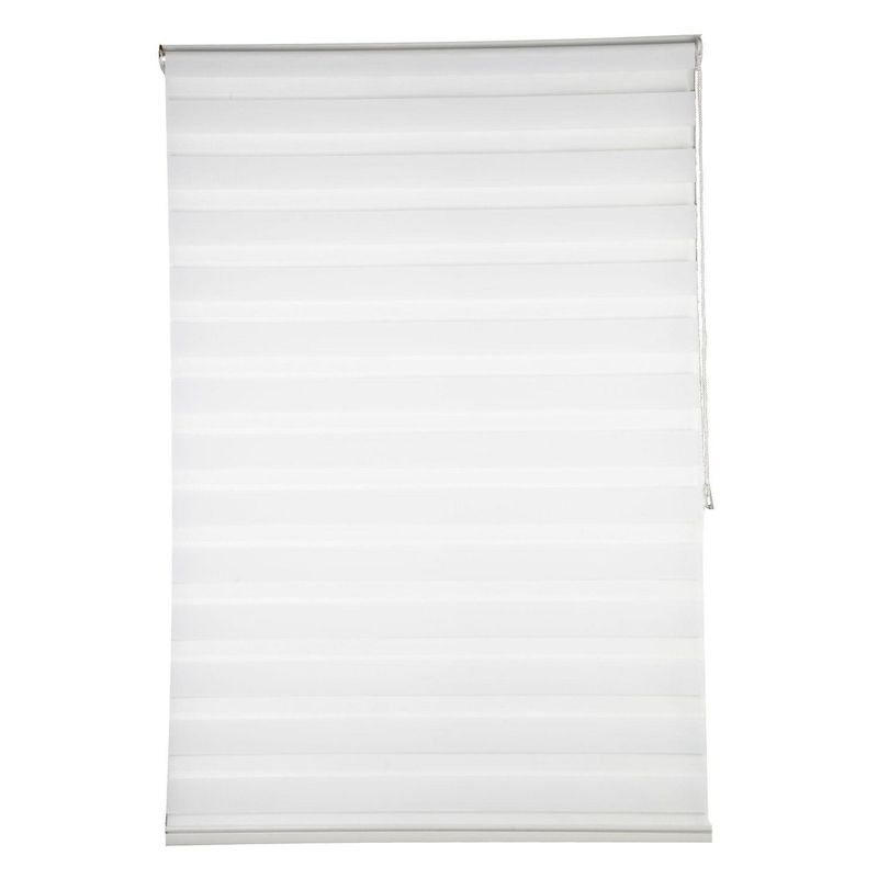 JUST HOME COLLECTION - Cortina Roller Día/Noche 120x165cm Blanco