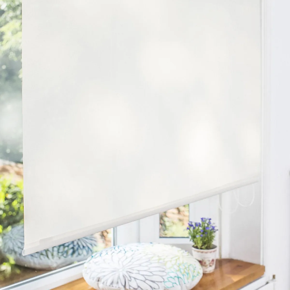 JUST HOME COLLECTION - Cortina Roller Screen 5% 120x165cm Crudo