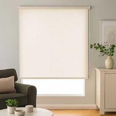 Cortina Enrollable Screen 5% 150x250cm Crudo