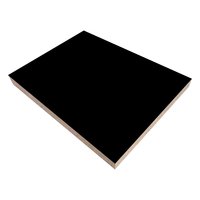 Tablero recubierto con Melamina Negro 18mm 2.15x2.44m
