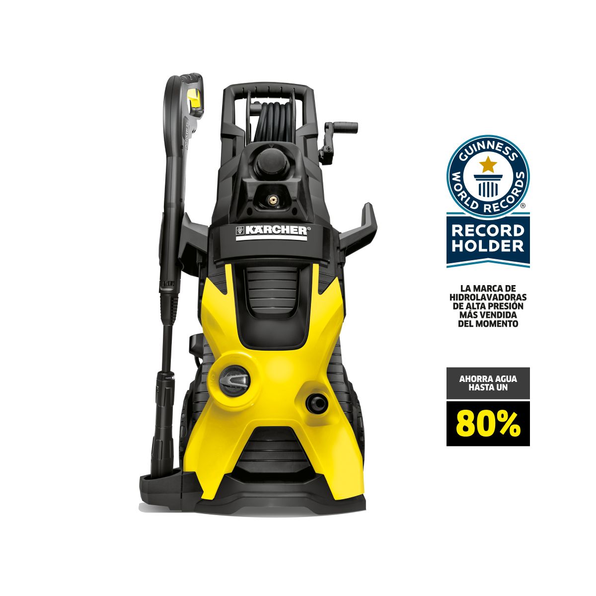 KARCHER - Hidrolavadora Eléctrica Karcher K5 Premium 2100W 145bar + 4 Accesorios